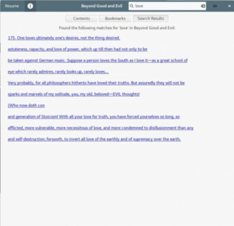 Bookworm, un lector de ebook para PC, en Ubuntu, Linux Mint, Elementary