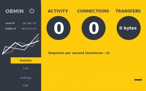Compartir archivos desde Ubuntu. Estadísticas.