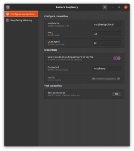 Remote Rasbperry configuración