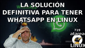 719 - La solución definitiva para tener WhatsApp en Linux