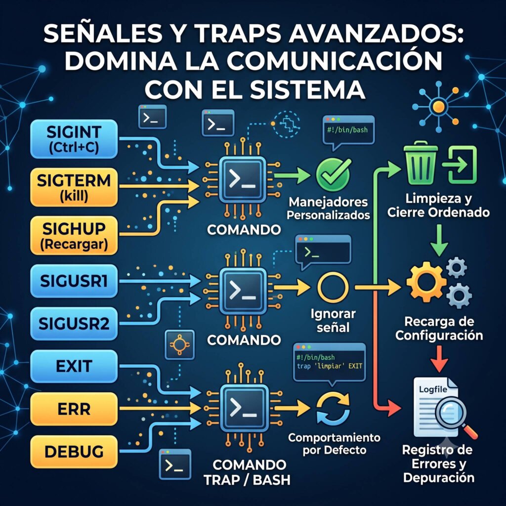 Señales y Trap en Bash: Domina la Gestión de Procesos en Linux