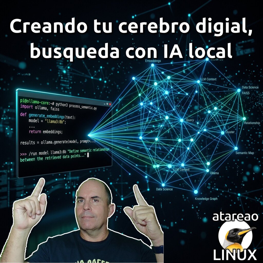 Creando tu cerebro digital, busqueda con IA local