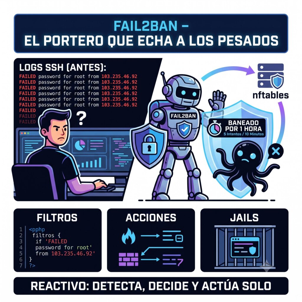 fail2ban, el portero que echa a los pesados