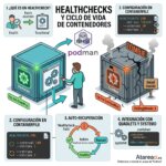 Healthchecks y ciclo de vida de contenedores