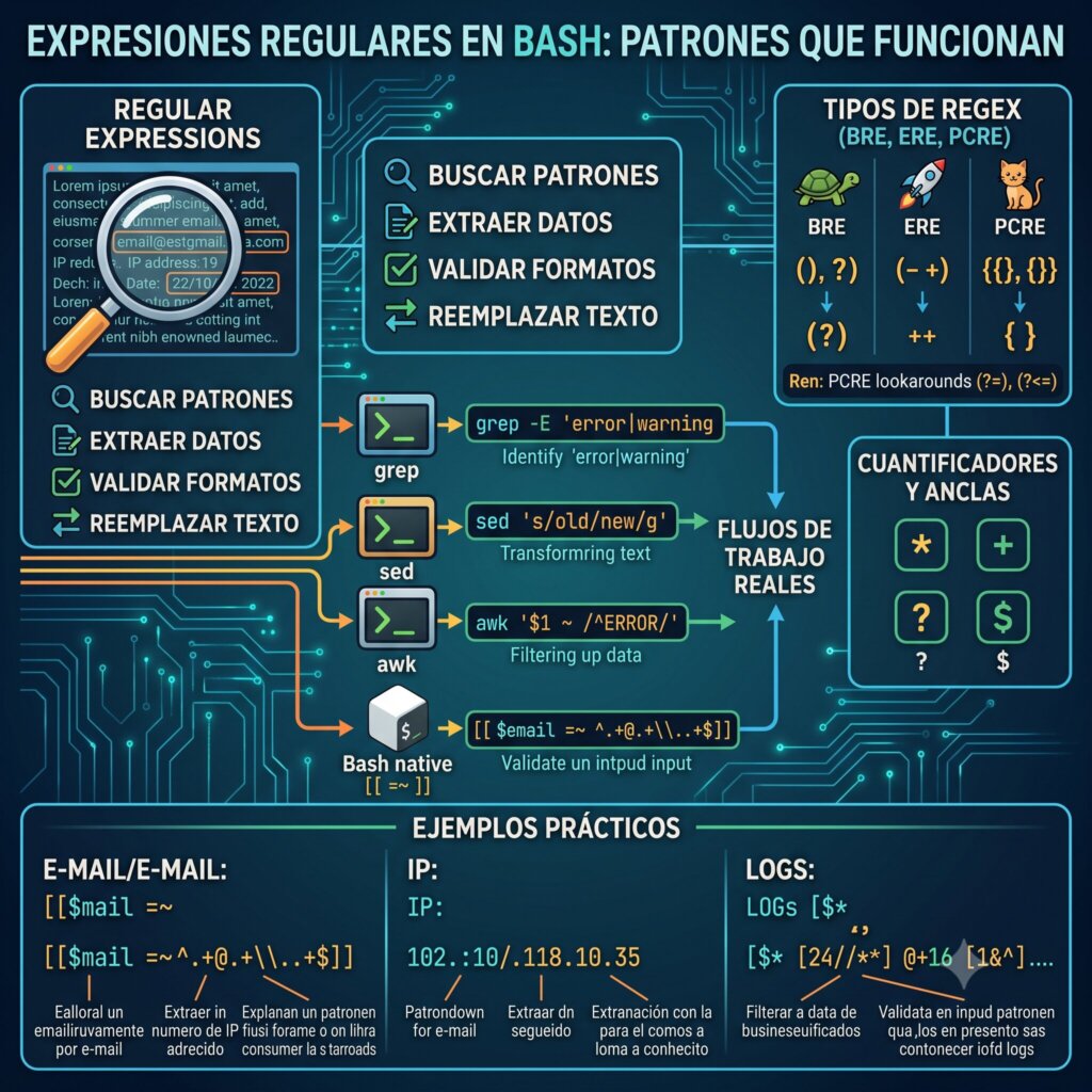 Expresiones Regulares en Bash