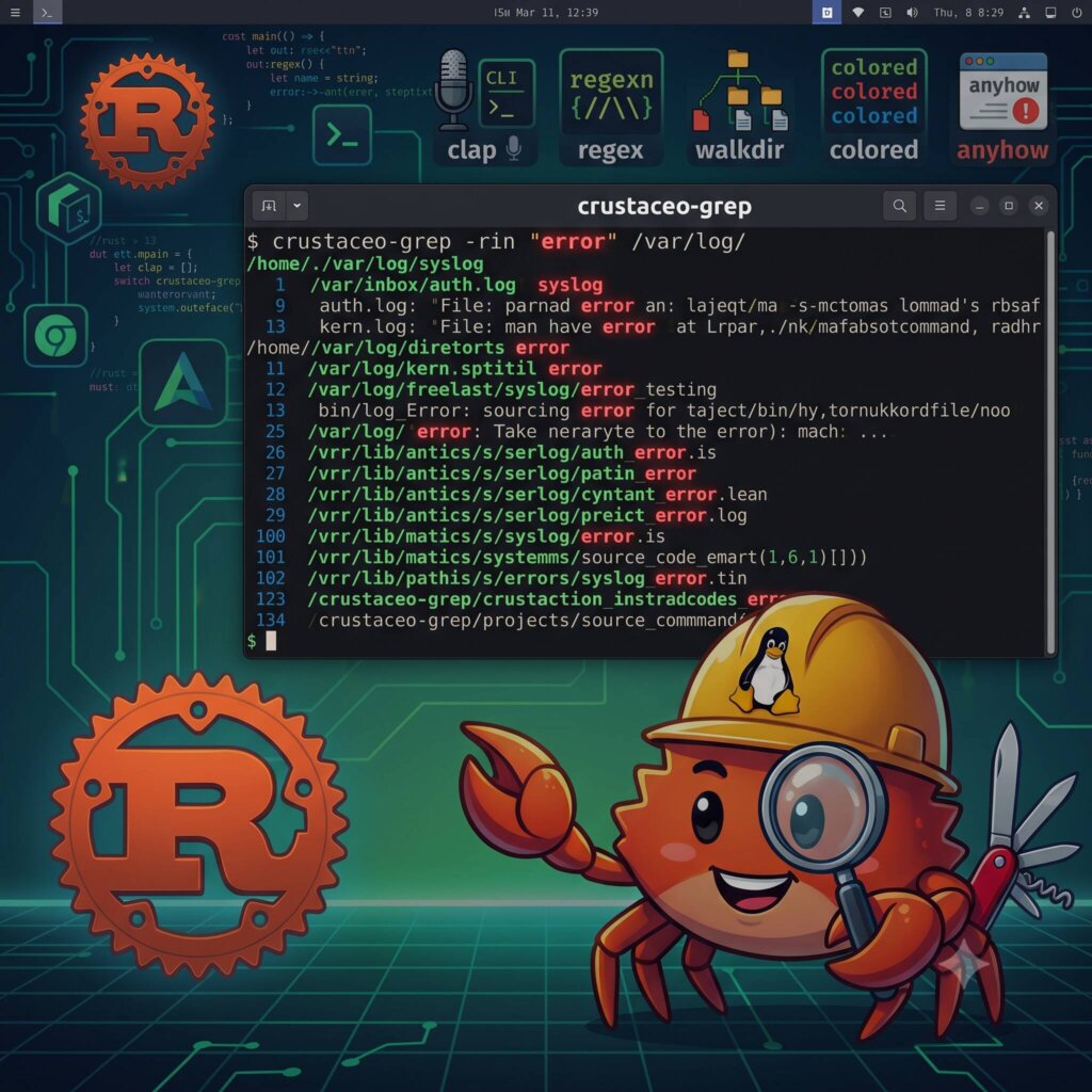 Construye tu propio grep en Rust para Linuxeros
