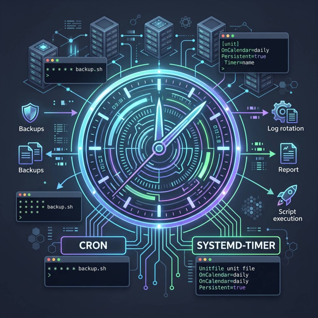 Automatización con Cron y Systemd
