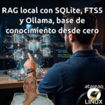RAG con SQLite y Ollama, base de conocimiento desde cero