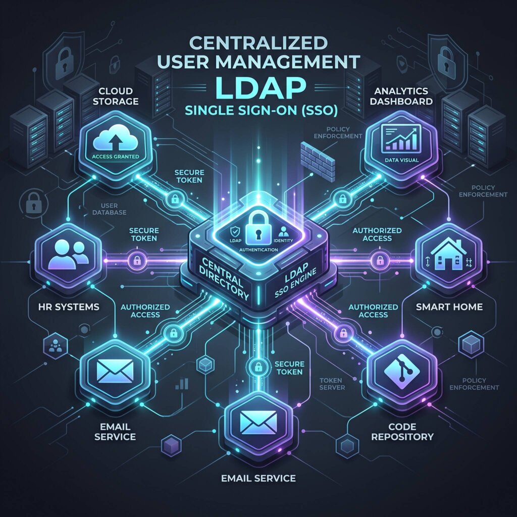 Gestión de usuarios con LDAP y SSO