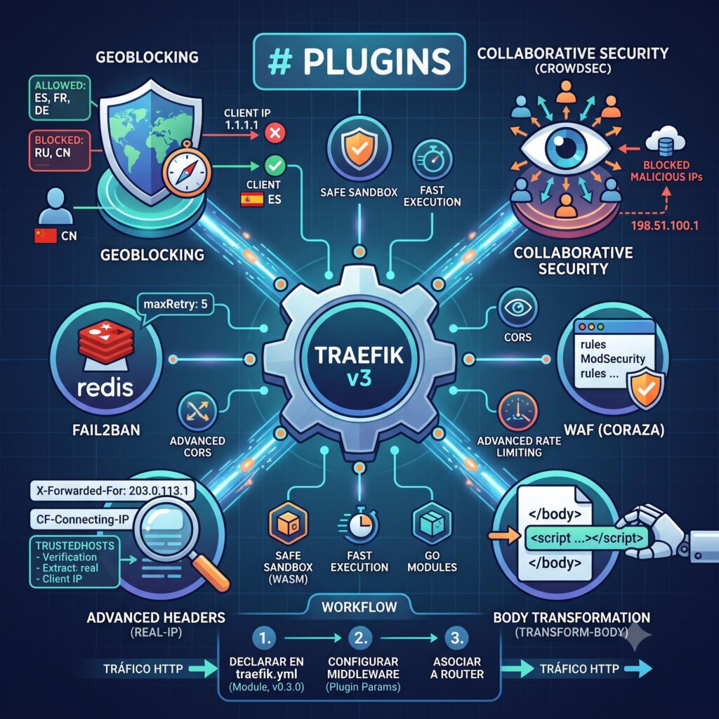 Plugins en Traefik