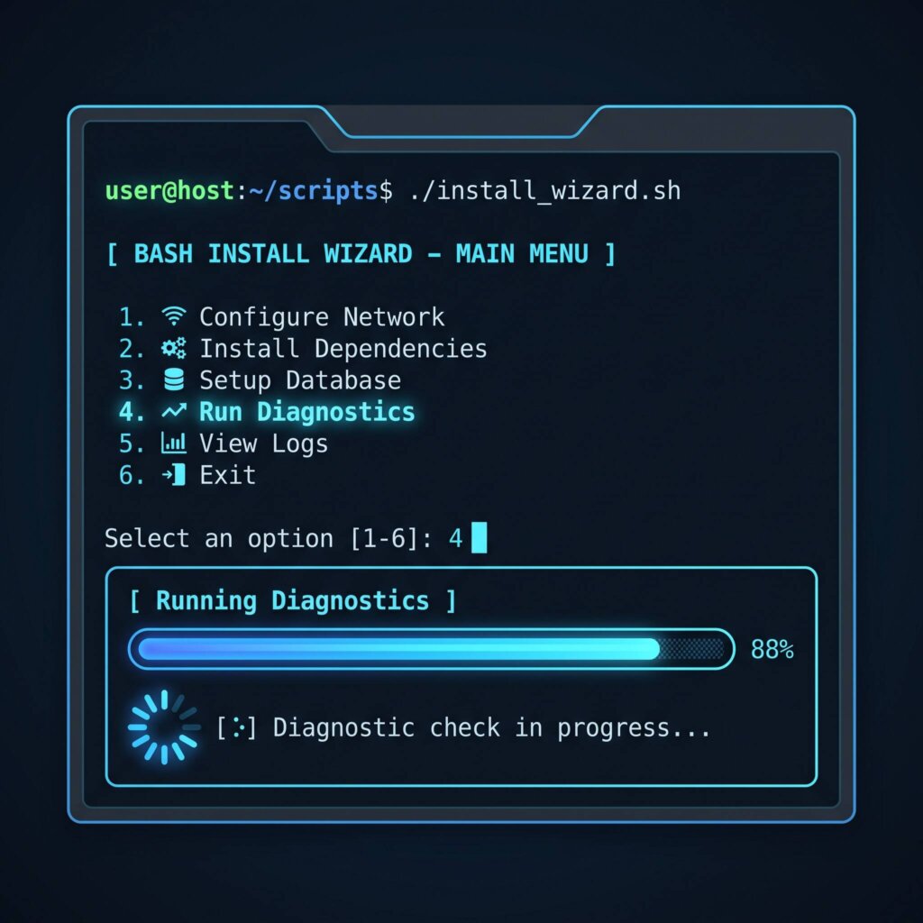 Menús para tus scripts en Bash